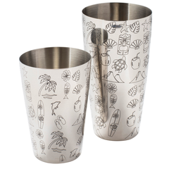 Tom Dyer Tiki Cocktail Shaker Set