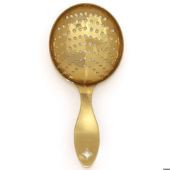 Bonzer Heritage Gold Plated Julep Strainer