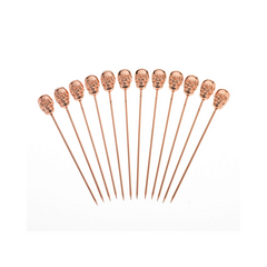 Barfly Copper Skull Cocktail Picks