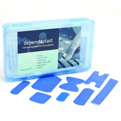 Dependaplast Detectable Blue Plasters