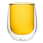Double Wall Water Glass Amber 9.7oz / 270ml