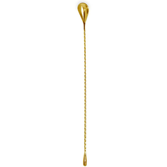 Droplet Gold Plated Mixing Spoon 19.7 inch / 50cm