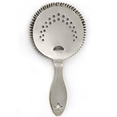 Bonzer Hertiage Stainless Steel Sprung Julep Strainer