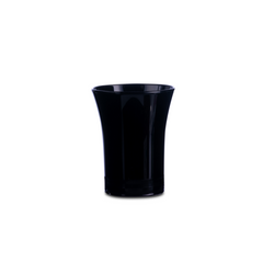 Econ Black Polystyrene Shot Glasses CE 0.9oz / 25ml