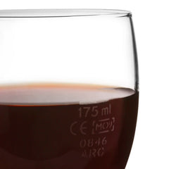 Elegance Wine Glasses 11oz LCE at 175ml