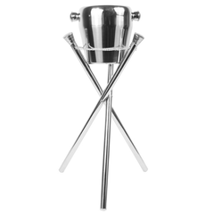 Elia Curved Wine Cooler & Fold-Away Stand