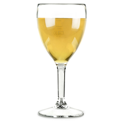 Elite Premium Polycarbonate Wine Glasses 9oz LCE at 125ml & 175ml