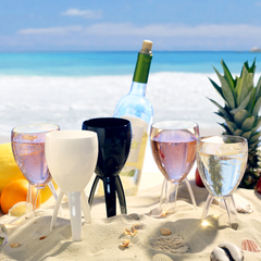 Elite Tristem Polycarbonate Wine Glasses White 11oz / 320ml