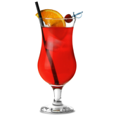 Entertain Hurricane Cocktail Glasses 14.8oz / 420ml