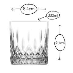 Essence Vintage Whiskey Tumbler 11oz / 330ml