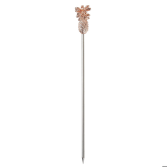 Copper Plated Pineapple Cocktail Picks