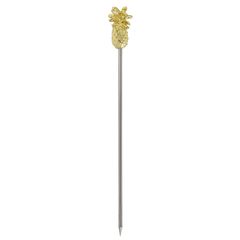 Gold Plated Pineapple Cocktail Picks