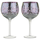 Filigree Gin Glasses Lilac 24.65oz / 700ml