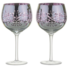 Filigree Gin Glasses Lilac 24.65oz / 700ml