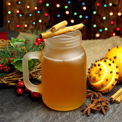 Frosted Mason Drinking Jar Glasses 20oz / 568ml