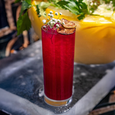 Fully Toughened Merlot Hiball Glass 10oz / 280ml