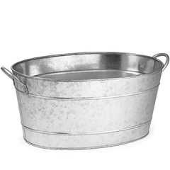 Galvanised Steel Oval Beverage Tub