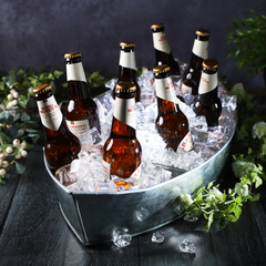 Galvanised Steel Party Boat Bottle Cooler