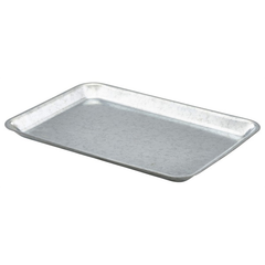 Galvanised Steel Serving Tray 31.5 x 21.5 x 2cm