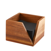 GenWare Acacia Wood Serviette Holder 14 x 10cm