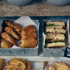 GenWare Galvanised Steel Display Tray GN 1/2