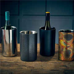 GenWare Metallic Black Wine Cooler