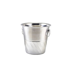 GenWare Stainless Steel Swirl Wine Bucket