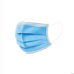 General Use Non Medical 3 Ply Face Mask Blue