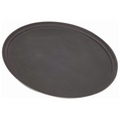 Gengrip 27" Oval Non-Slip Tray Black
