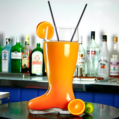Giant Glass Beer Boot 5 Pint / 3ltr