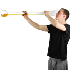 Glass Yard of Ale with Stand 2.5 Litres