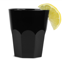 Graniti Plastic Tumblers Black 9.5oz / 270ml