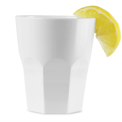 Graniti Plastic Tumblers White 9.5oz / 270ml