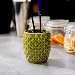 Green Pineapple Tiki Mugs 14oz / 400ml