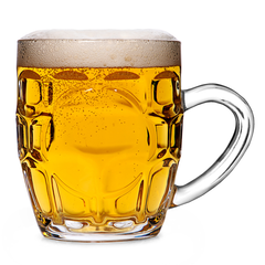 Half Pint Dimple Mug with Window 10oz / 285ml