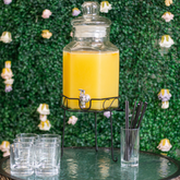 Hexagonal Drinks Dispenser with Hexagonal Tumblers