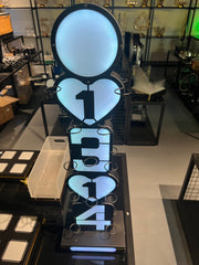 LED Shot Cup Display Tower – “LOVE” Edition