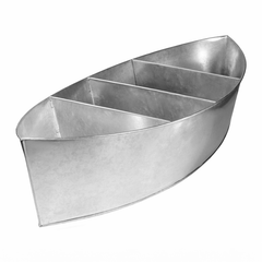 Large Galvanised Steel Party Boat Bottle Cooler