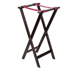 Mahogany Tray Stand 33"/840mm High 16.5"/420mm Wide