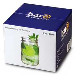 Mason Drinking Jar Tumblers 20oz / 568ml