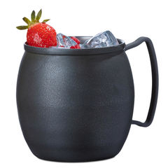 Matt Pewter Effect Mug 17oz / 480ml