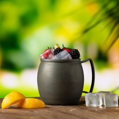 Matt Pewter Effect Mug 17oz / 480ml