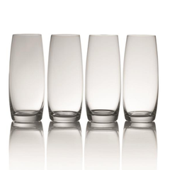 Mikasa Julie Stemless Flute Glasses 9oz / 266ml