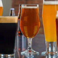 Munique Stemmed Beer Glasses UKCA 10oz / 280ml