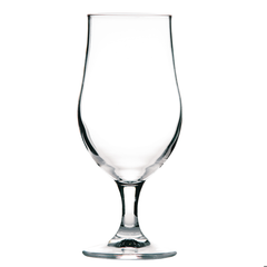 Munique Stemmed Beer Tulip Glasses 13oz LCE at 10oz + CAL at 1/3 Pint