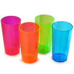 Neon Reusable Half Pints CE 10oz / 285ml