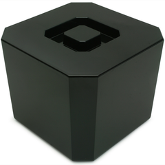 Octagonal Ice Bucket Black 4.5ltr