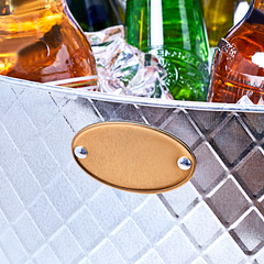 Oval Drinks Pail with Rope Handles