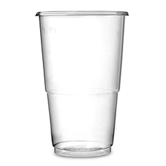 Oxo-Biodegradable Flexy Glasses Half Pint to Rim CE 10oz / 285ml
