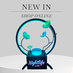 Floral Halo LED Bottle Presenter